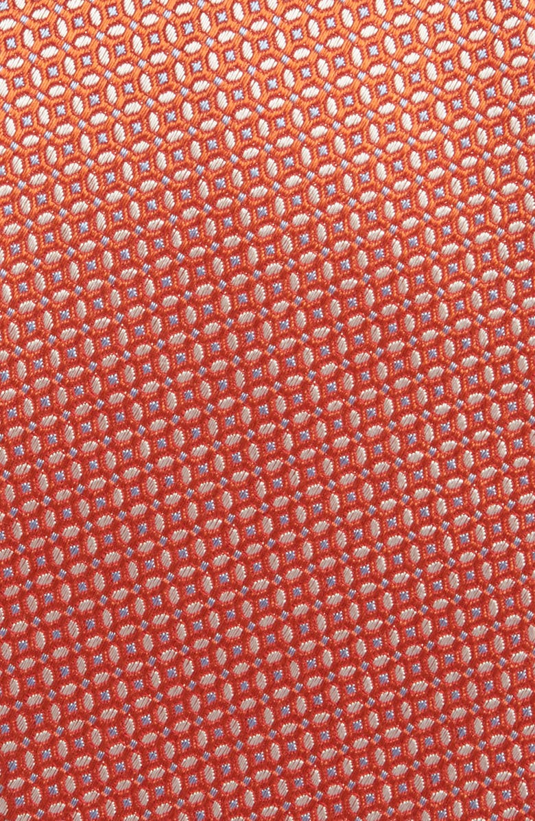 David Donahue Neat Silk Tie, Alternate, color,