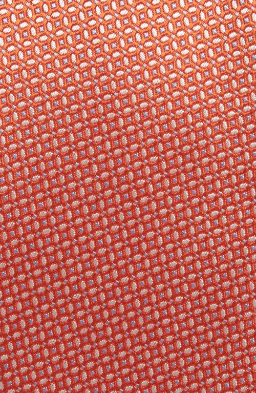 David Donahue Neat Silk Tie