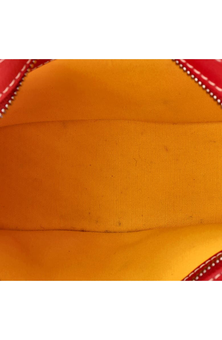 Pre-Owned Goyard Hirondelle Shoulder Bag Coated Canvas and Leather, Alternate, color, Red