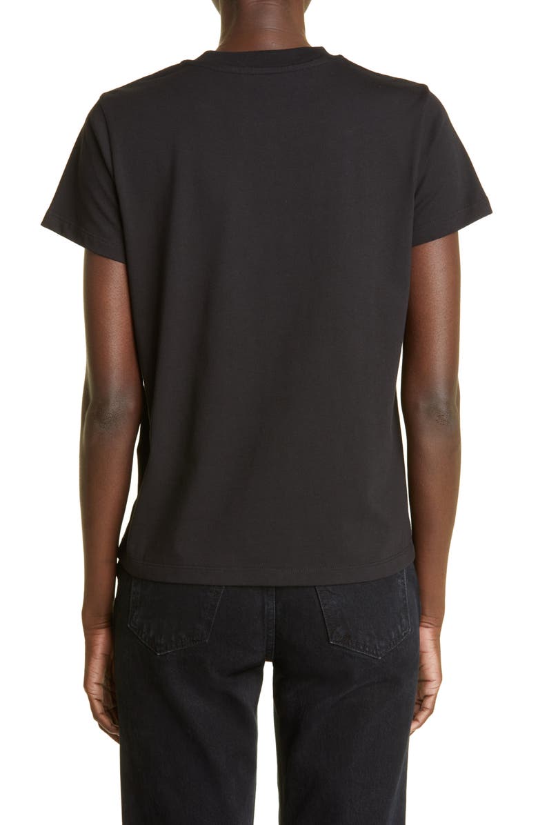 Moncler Logo Graphic Tee, Alternate, color, 