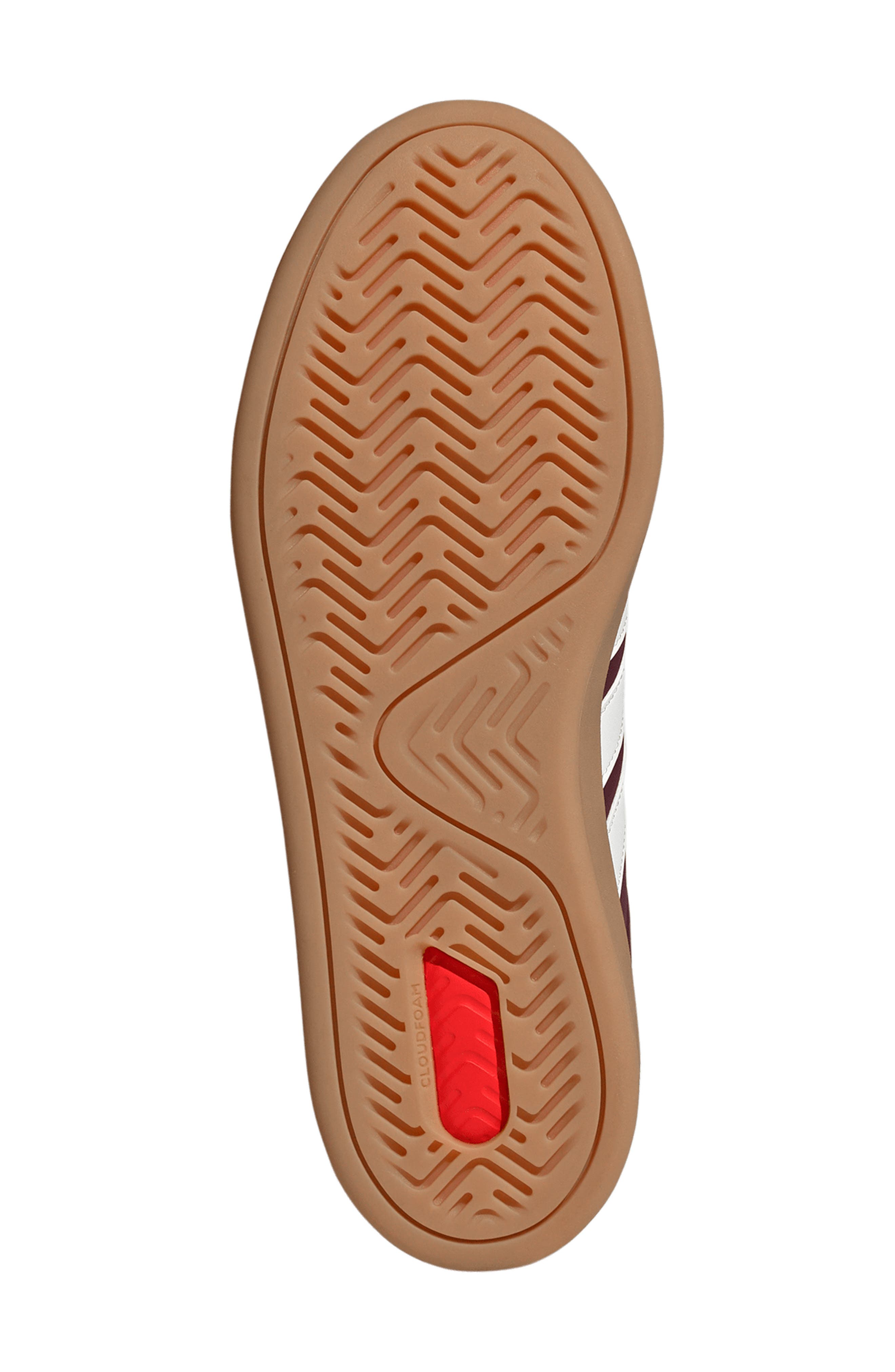 adidas Grand Court 3-0 Sneaker, Alternate, color, Maroon/ Off White/ Gum 3