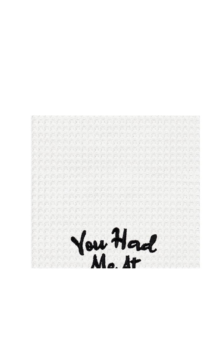 C&F Home "You Had Me At Merlot" Waffle Weave Dishtowel, Alternate, color, Red