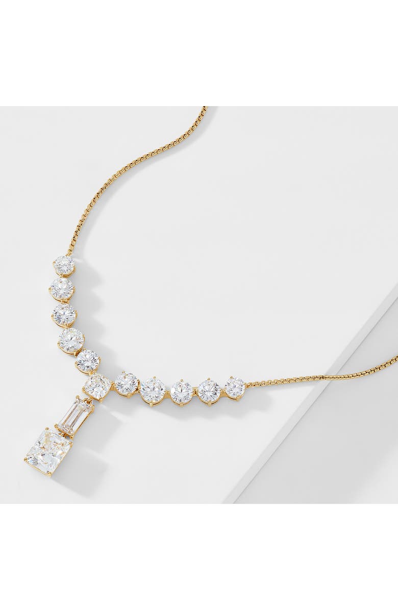 Nadri Invitation Only Cluster Y-Necklace, Alternate, color, Gold