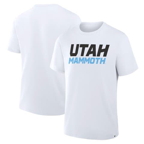 Men's Fanatics  White Utah Mammoth Wordmark Legacy T-Shirt