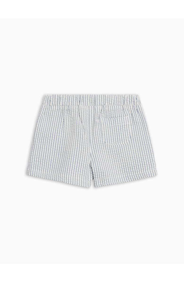 Colroed Organics Organic Nixie Seersucker Shorts, Alternate, color, Shore Stripe/Sea
