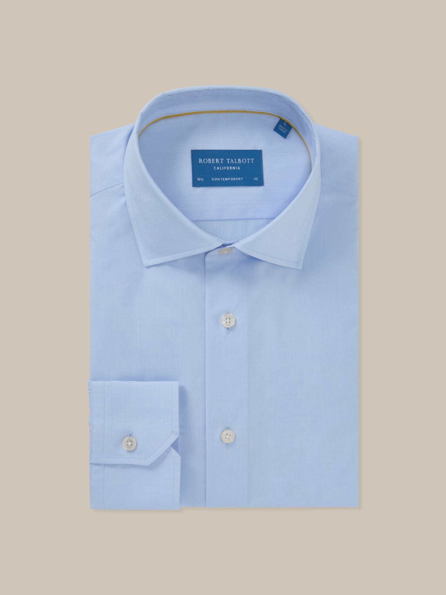Reynolds Light Weight Poplin Classic Fit Shirt - image 3