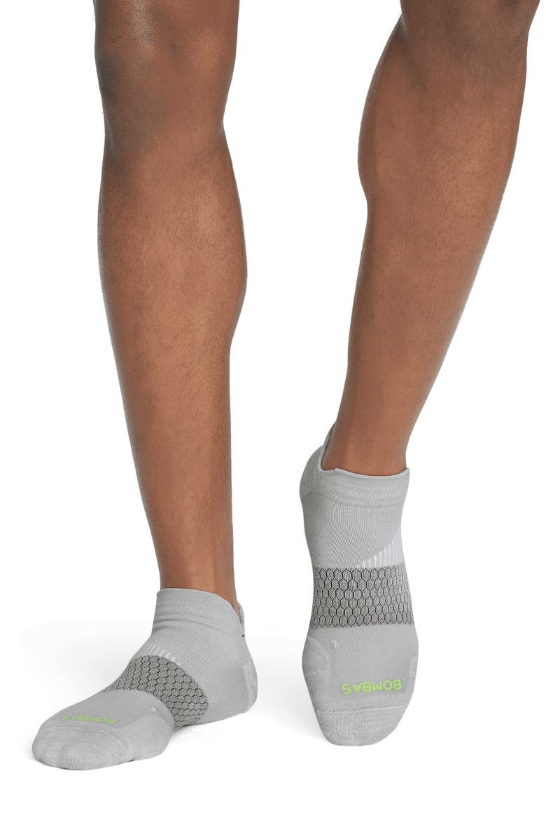Performance Running Ankle Socks, Alternate, color, BLACK / HARBORGREY