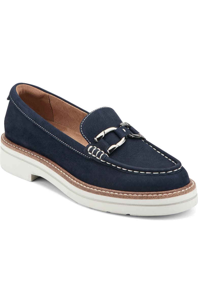 Easy Spirit Sezaira Loafer, Main, color, Dark Blue
