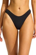 Seafolly Rio High Cut Bikini Bottoms