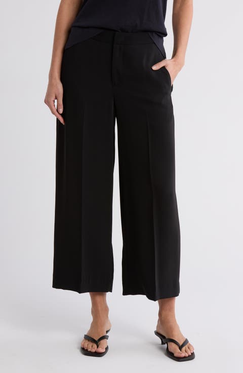 Crop Wide Leg Pants
