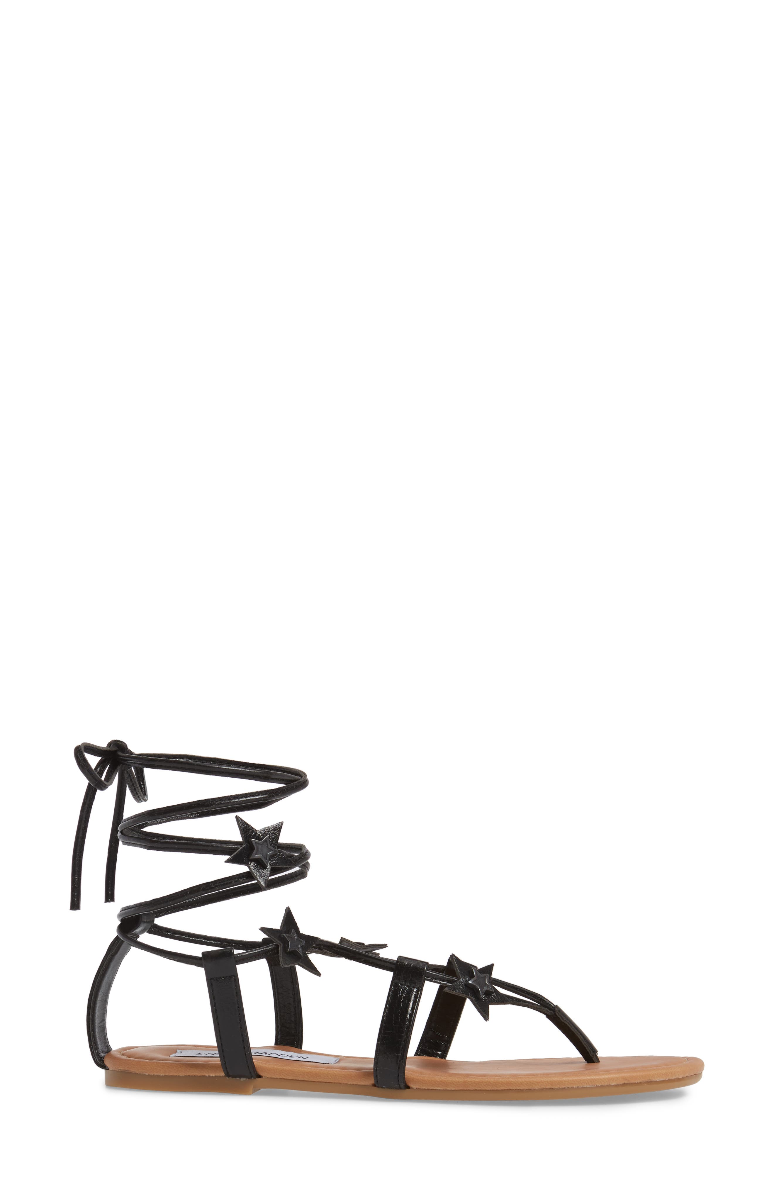 Steve Madden Jupiter Lace Up Sandal, Alternate, color, 