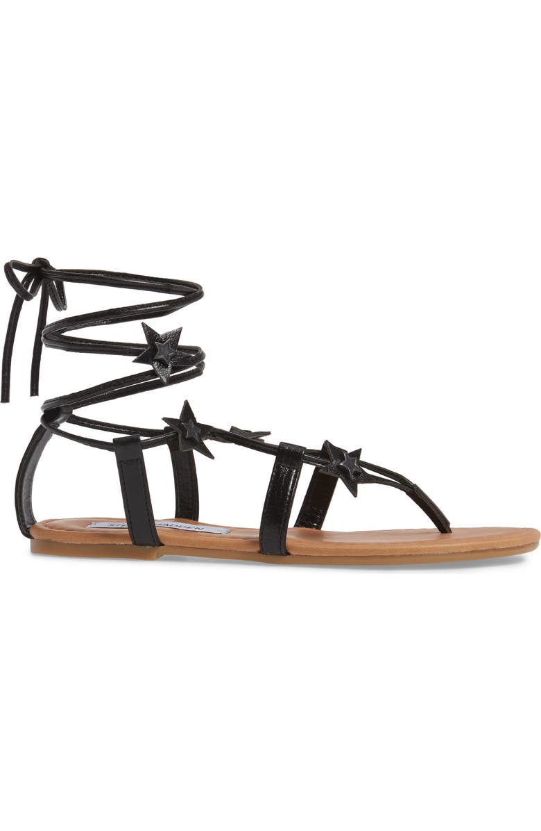 Steve Madden Jupiter Lace Up Sandal, Alternate, color,