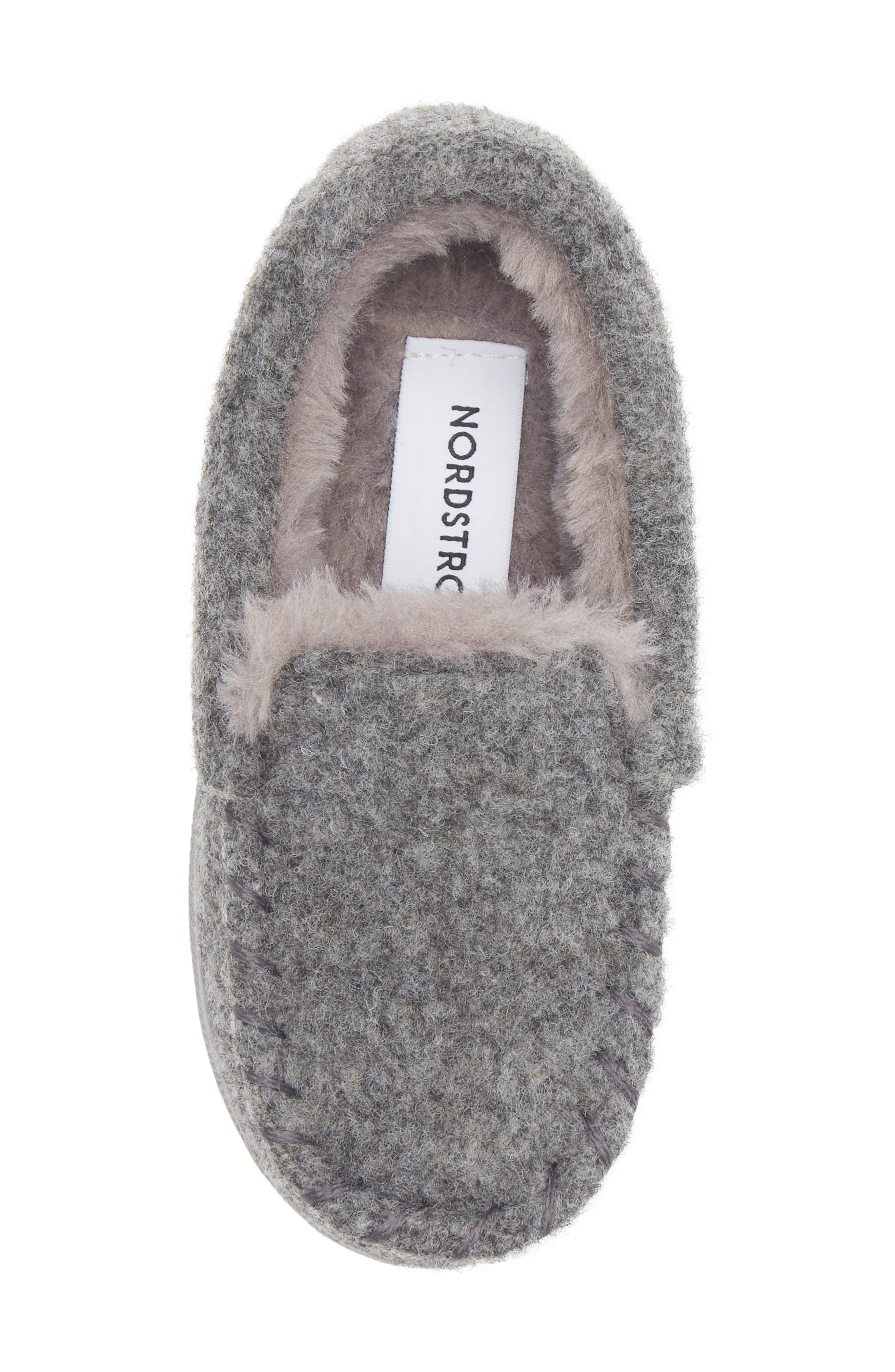Kids' Mateo Moc Slipper, Alternate, color, GREY