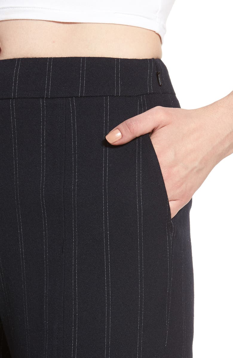 WAYF Brady Satin Midi Skirt, Alternate, color,