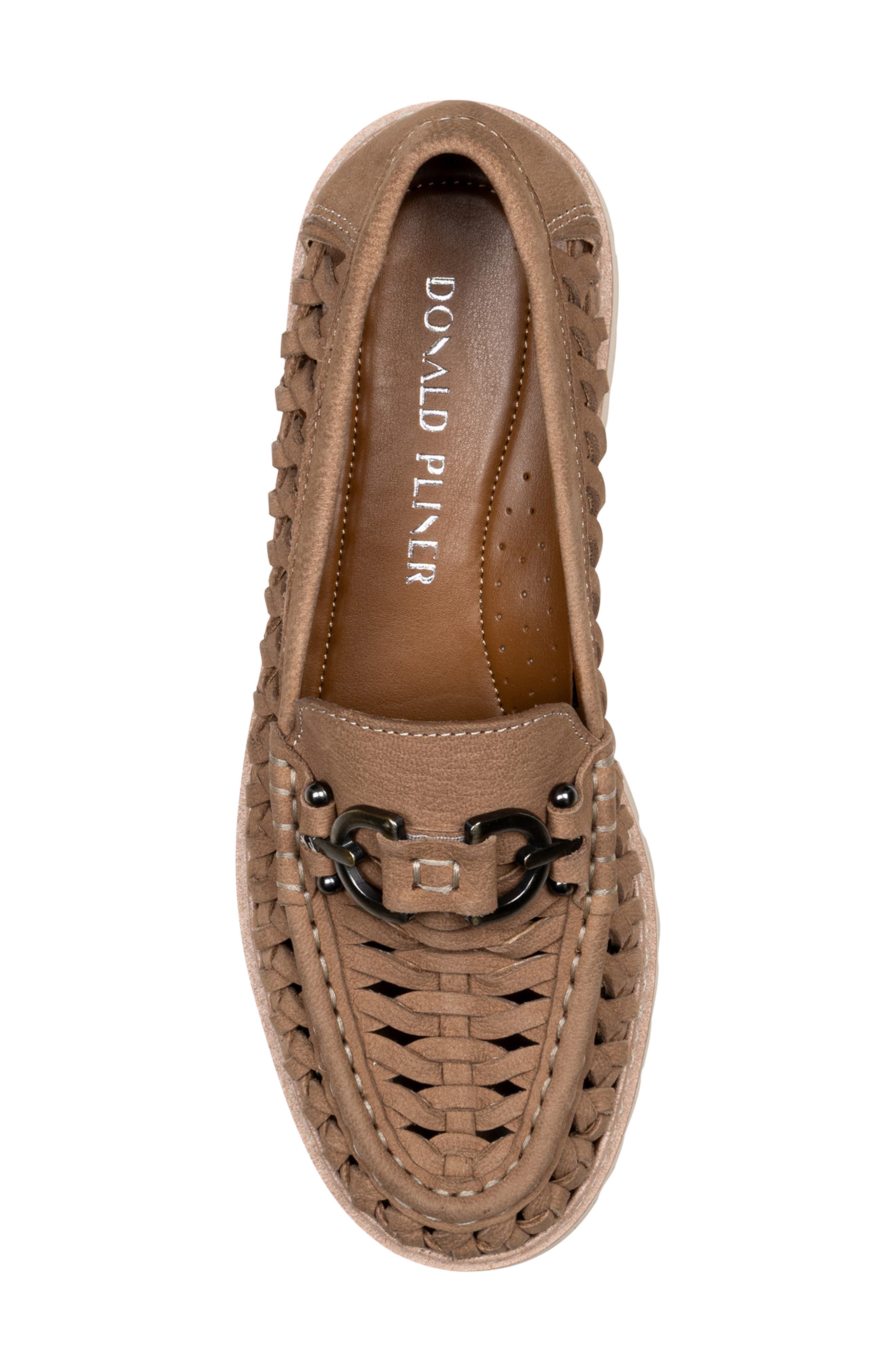 Hansine Leather Loafer, Alternate, color, TOBACCO