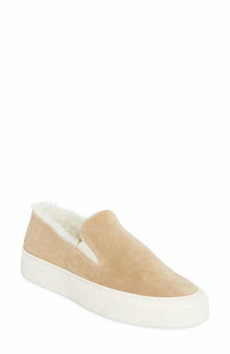 Common Projects Genuine Shearling Slip-On Sneaker