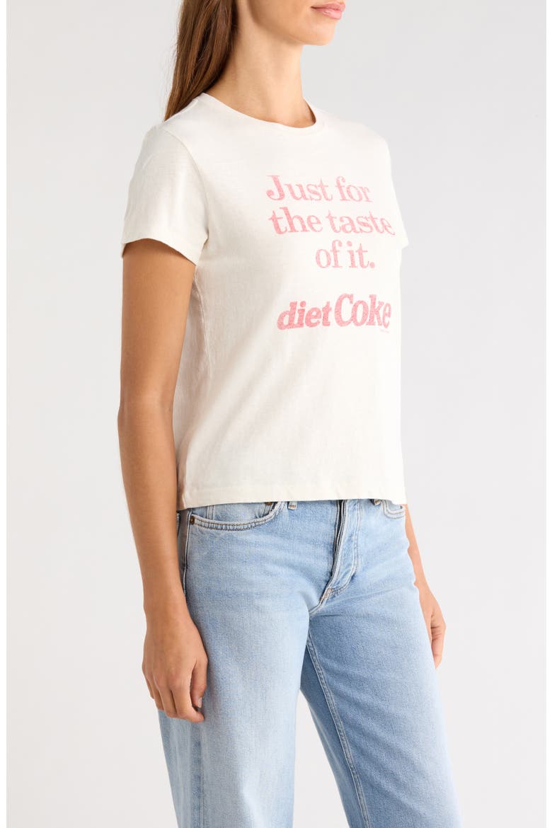 Classic Diet Coke Graphic T-Shirt, Alternate, color, VINTAGE WHITE