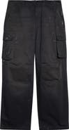 OUR LEGACY Mount Paint Splattered Cotton Herringbone Cargo Pants