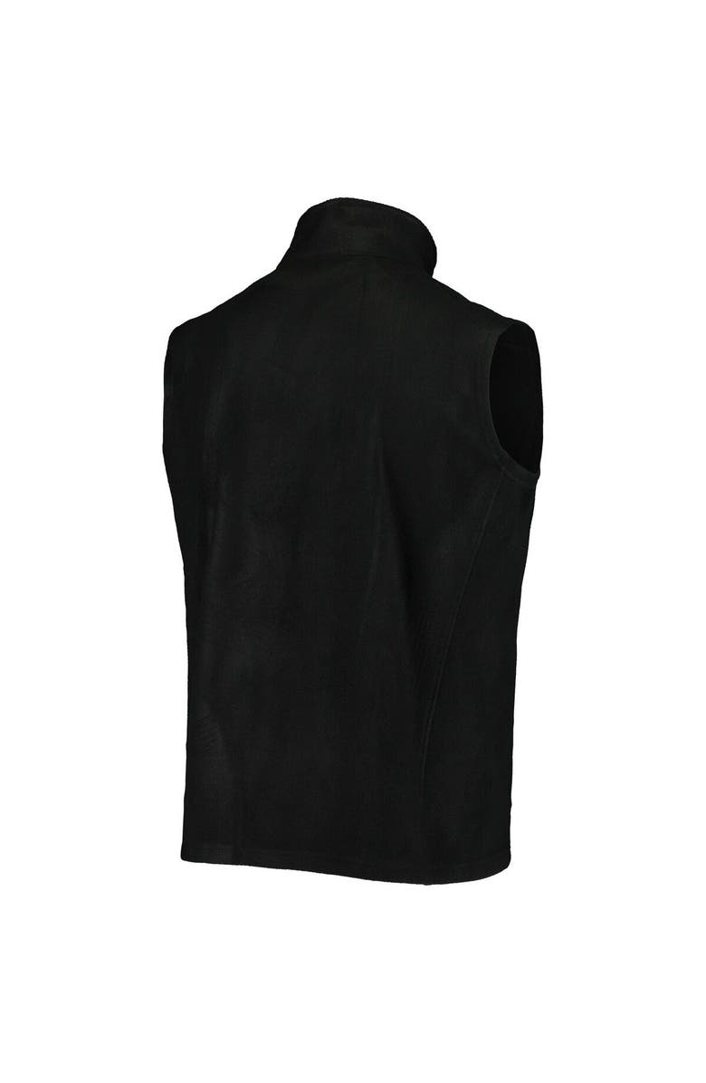 DUNBROOKE Men's Black Jacksonville Jaguars Houston Fleece Full-Zip Vest, Alternate, color,