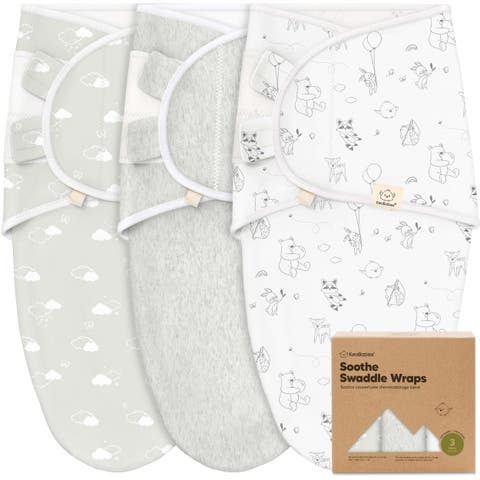 3-Pack Soothe Swaddle Wraps