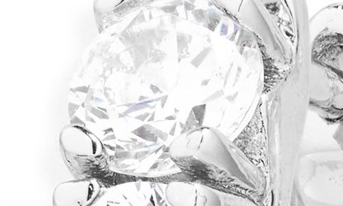 Nordstrom Chubby Cubic Zirconia Huggie Hoop Earrings