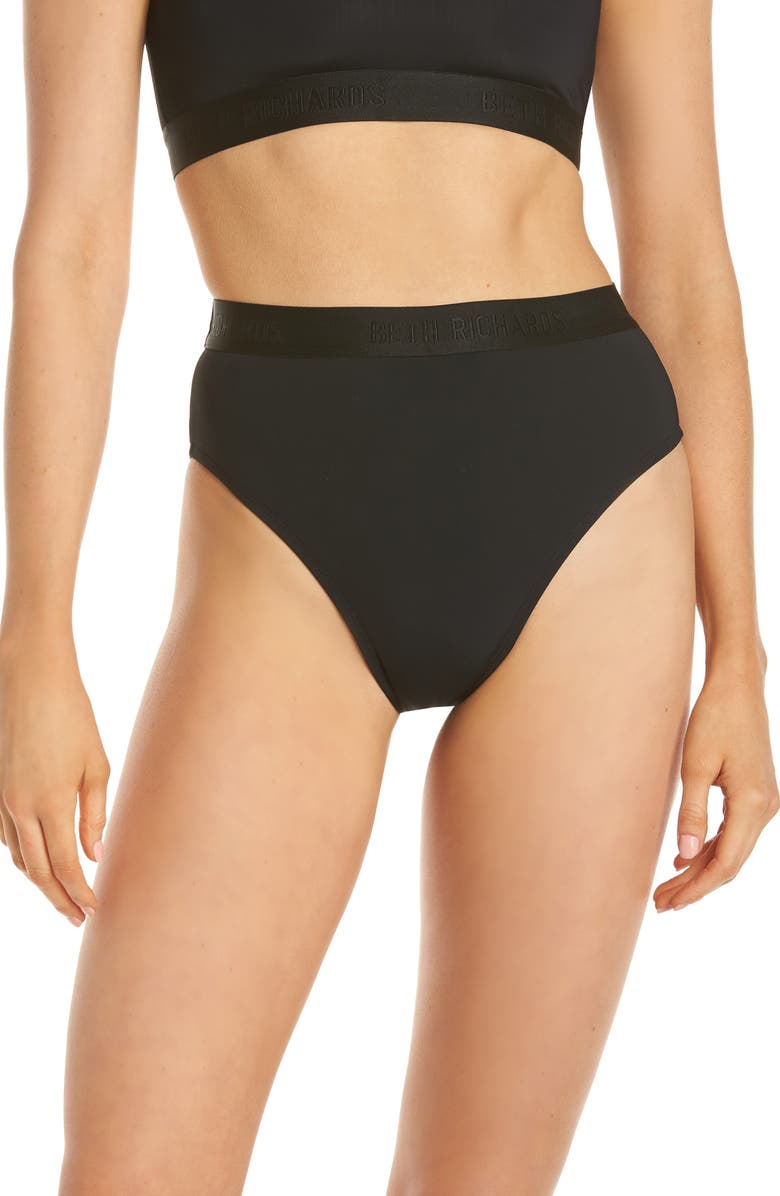 Beth Richards Kim High Waist Bikini Bottoms, Main, color, 