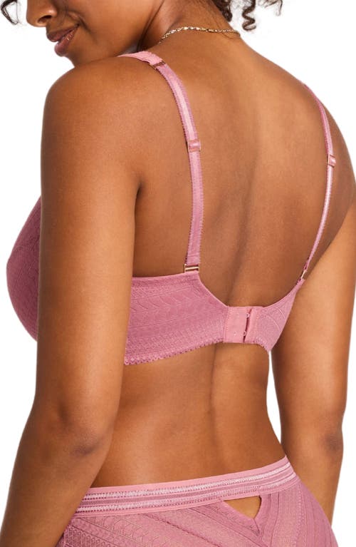 Montelle Intimates Rosaline Mystique Full Coverage Underwire Bra In Rose