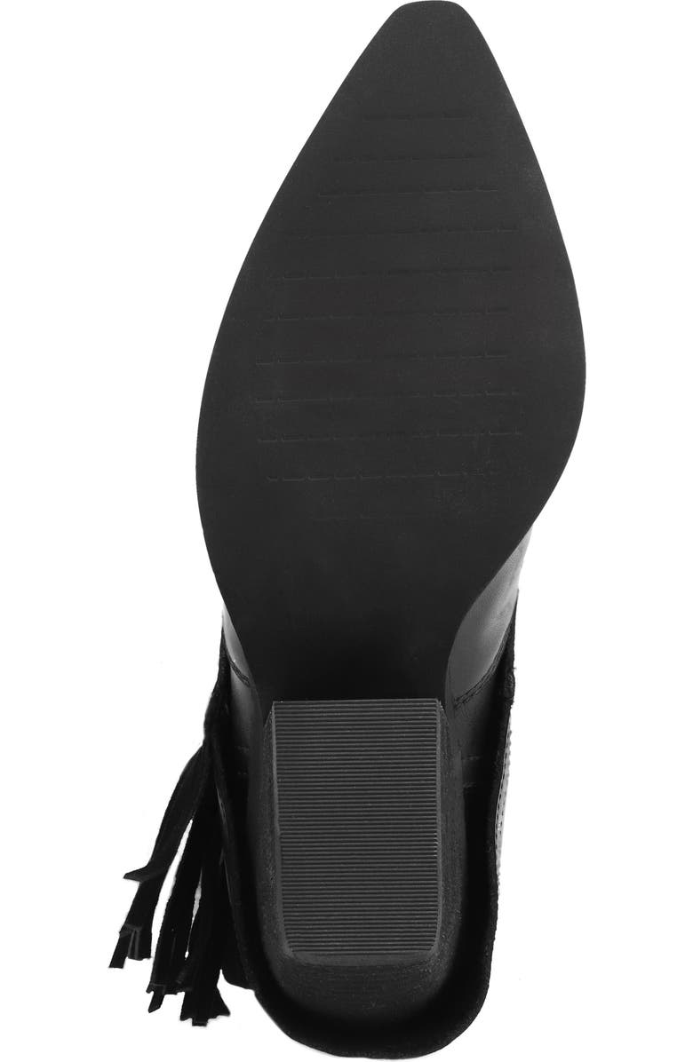 MIA Deston Pointed Toe Western Boot, Alternate, color, Black