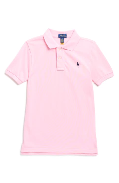 Kids' Solid Cotton Piqué Knit Polo (Toddler & Little Kid)