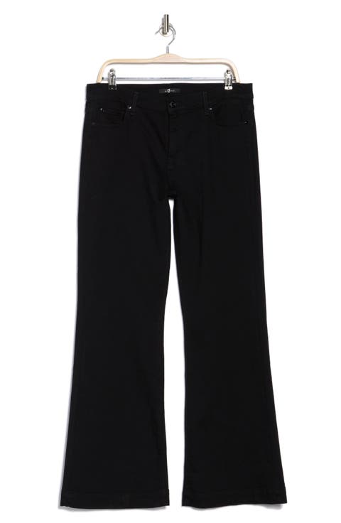 Embroider Pocket Flare Trouser