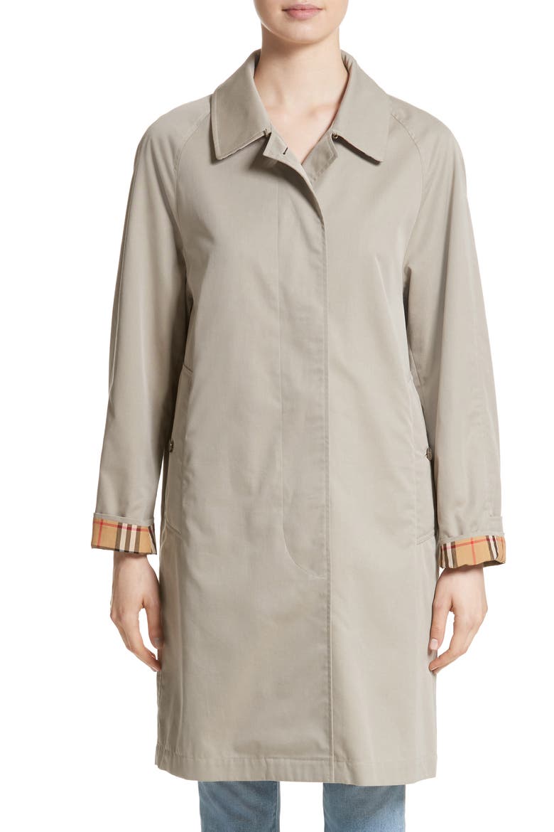 Camden Cotton Car Coat, Main, color, SANDSTONE