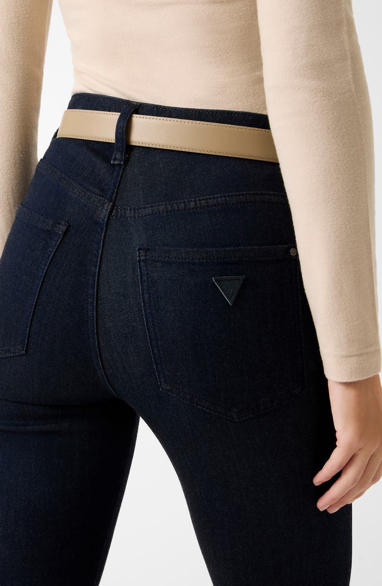 GUESS Belle High Waist Flare Leg Jeans, Alternate, color, Blue