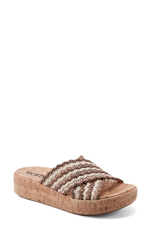 Earth ® Serento Wedge Sandal In Gray