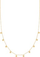 Bony Levy 14K Gold Fringe Heart Chain Necklace
