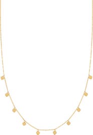 Bony Levy 14K Gold Fringe Heart Chain Necklace