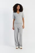 Chinti & Parker Wool Cashmere Wide Leg Track Pants
