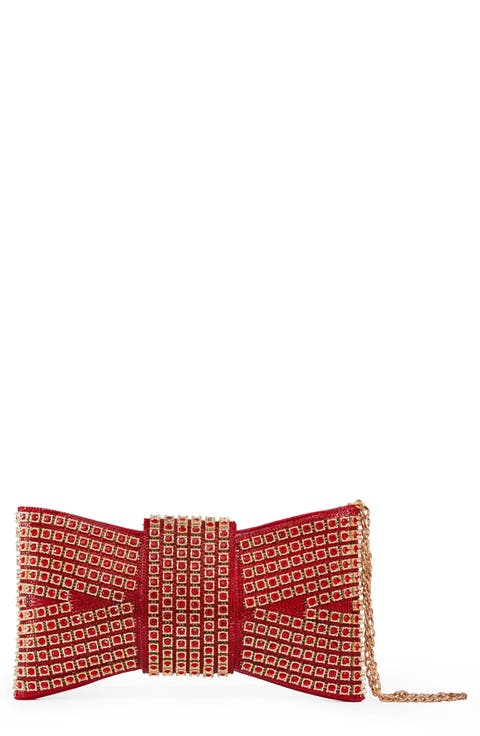 Dazzling Bow Evening Bag