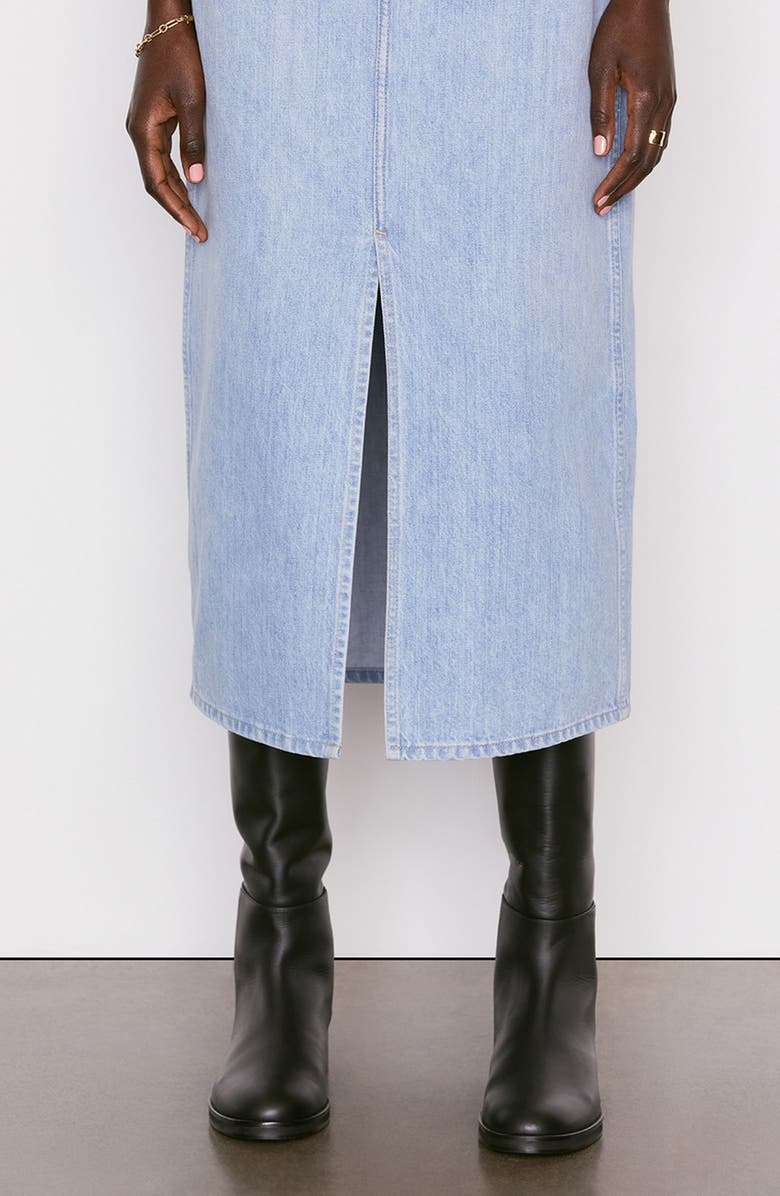 FRAME Le Italien Denim Skirt, Alternate, color, 