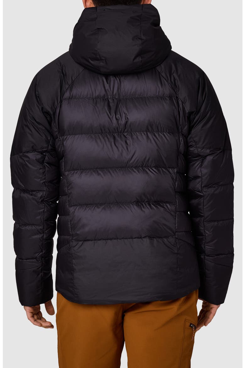 Helium XT 800-Fill-Power Down Hoodie, Alternate, color, BLACK