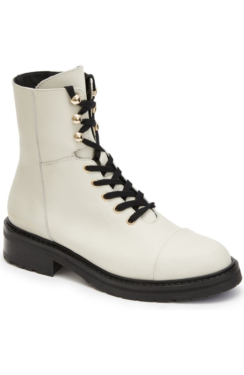 AllSaints Dusty Cap Toe Lug Sole Combat Boot, Main, color,
