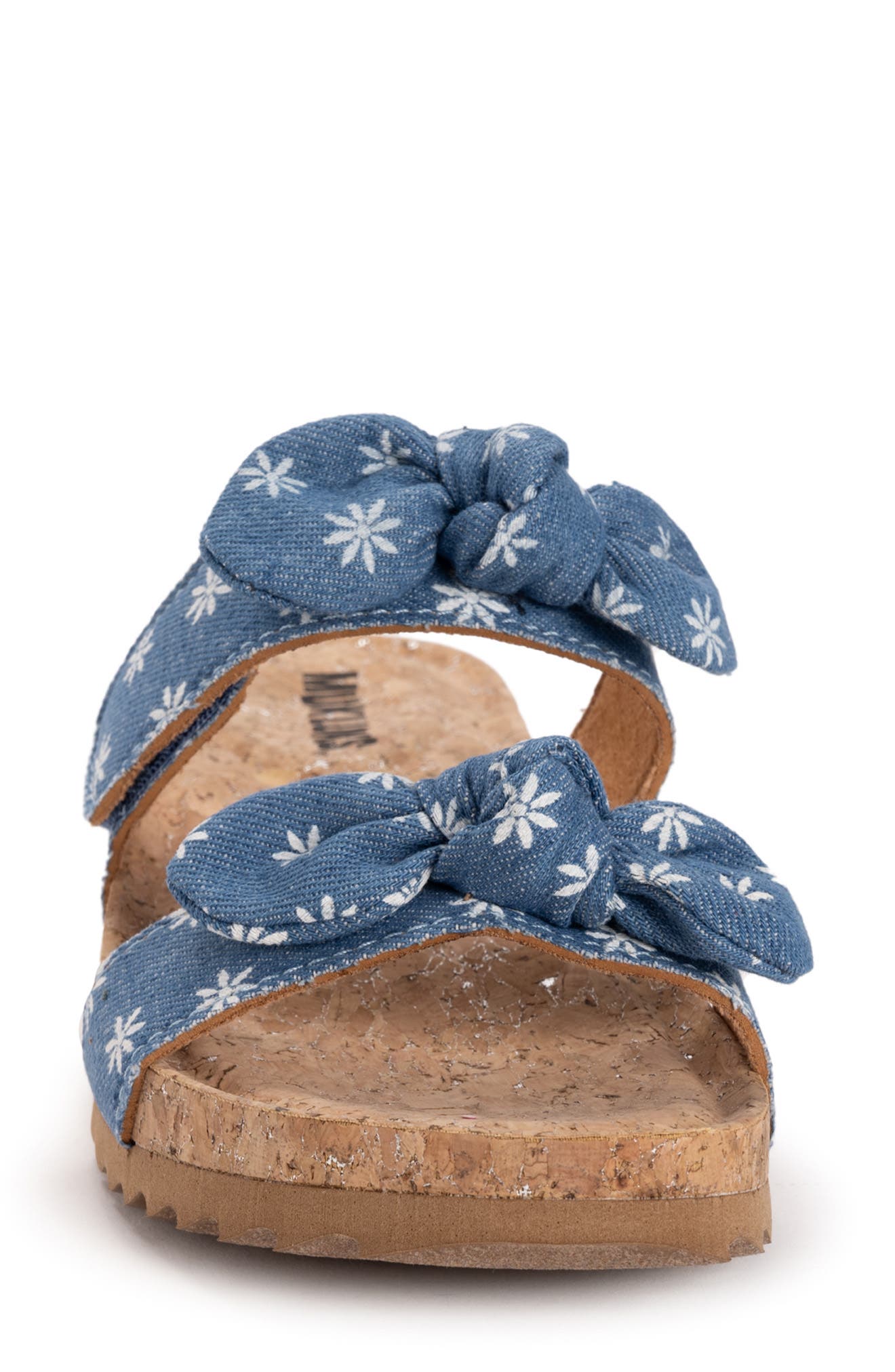 MUK LUKS Posie Platform Sandal, Alternate, color, Denim
