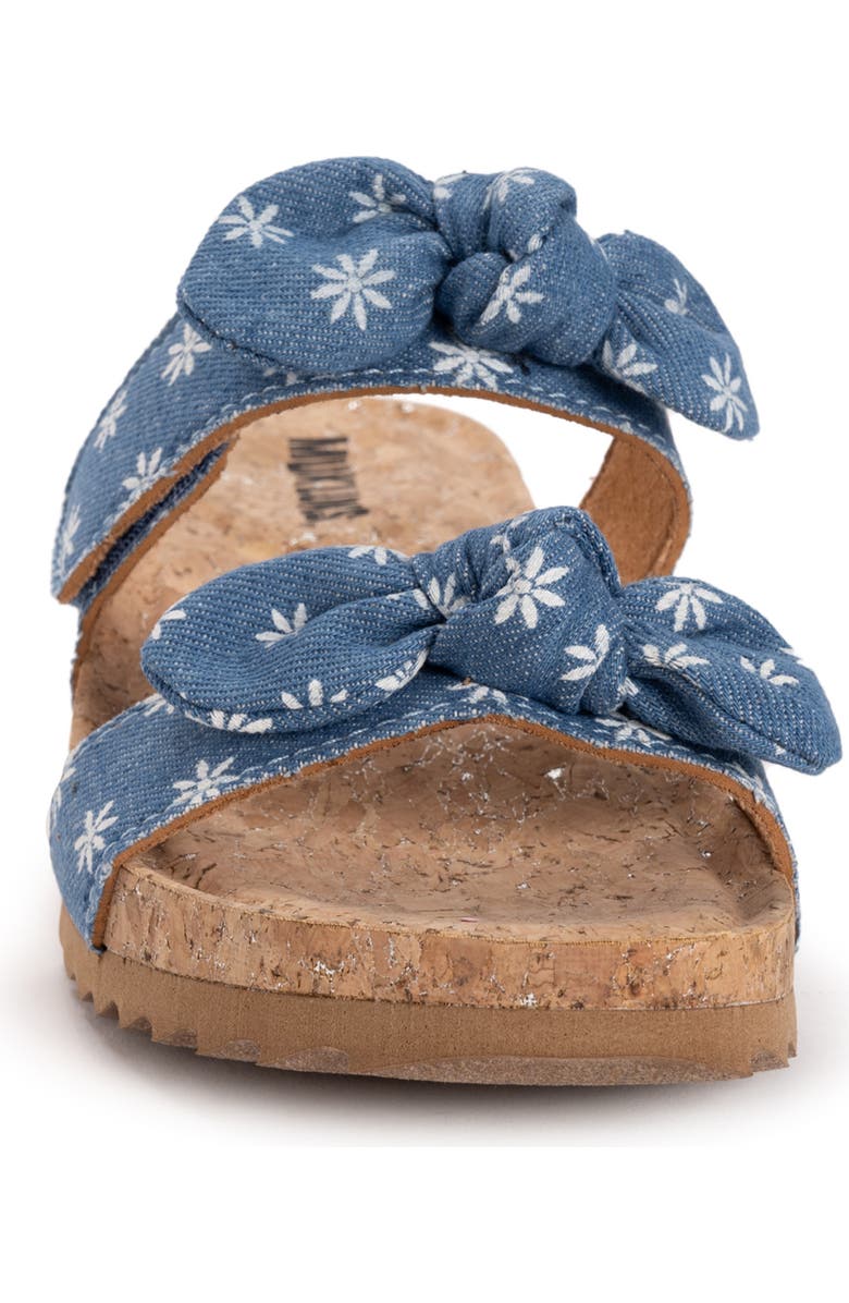 MUK LUKS Posie Platform Sandal, Alternate, color, Denim