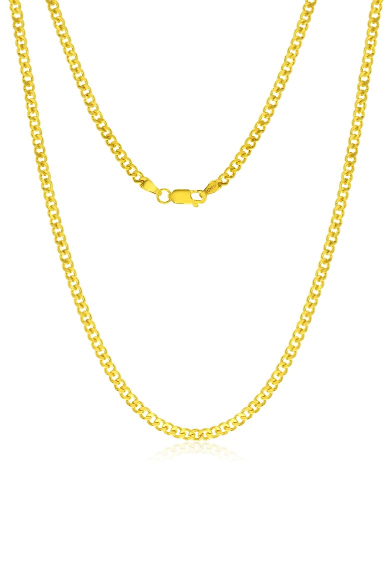 14k Gold Fill 20-Inch Cuban Chain Necklace, Main, color, GOLD