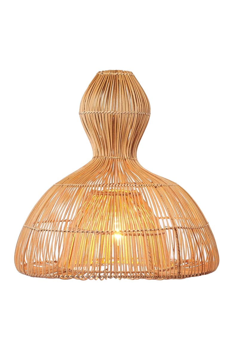 Aura Rattan Ceiling Pendant Light, Main, color, Natural