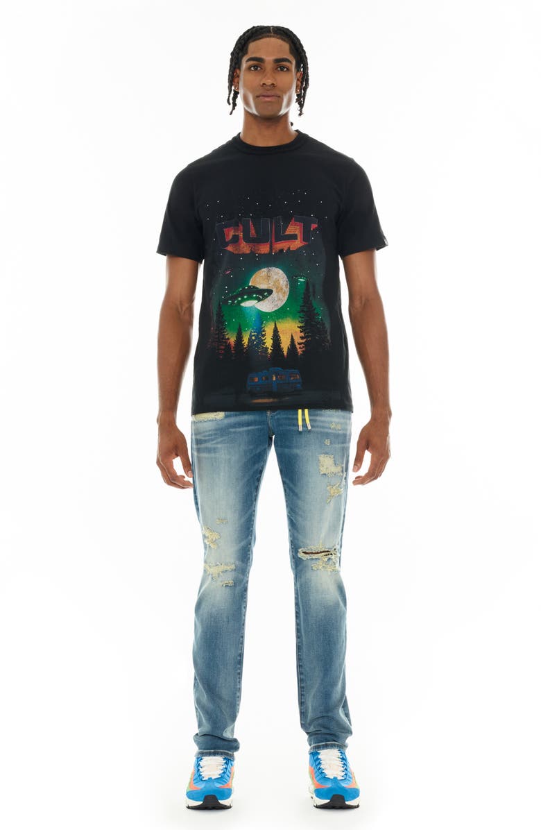 Cult of Individuality Rocker 602 Slim Fit Jeans, Alternate, color, 