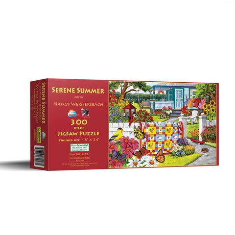 Serene Summer 300 piece Jigsaw Puzzle for Adults