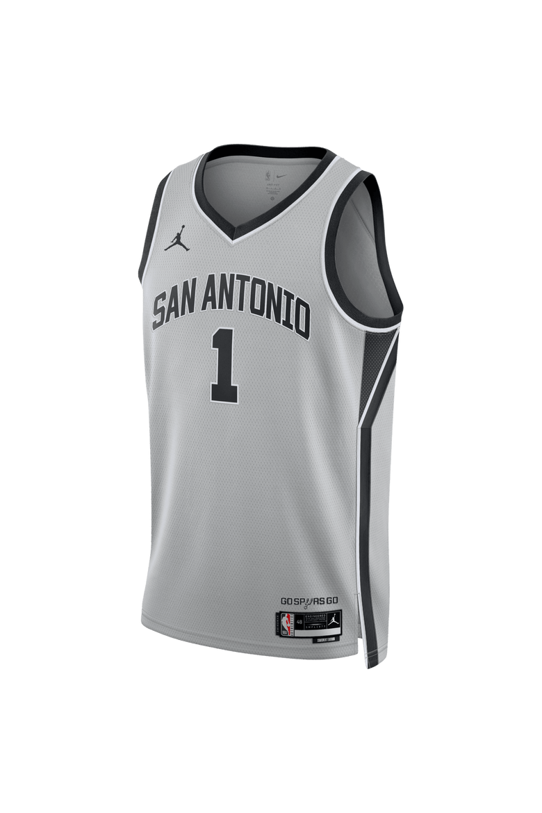 Unisex Jordan Brand Victor Wembanyama Silver San Antonio Spurs