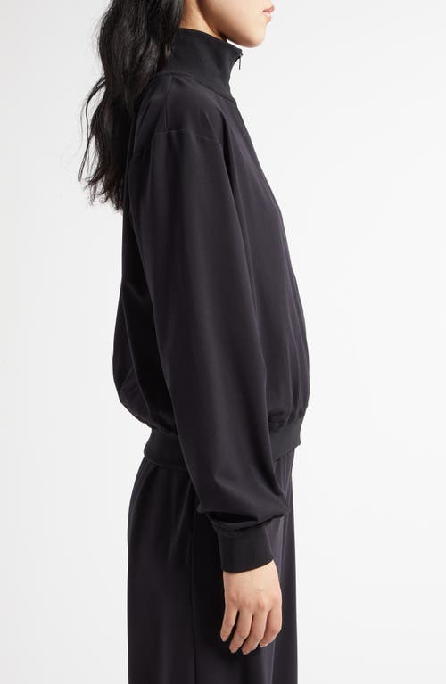 The Row Esme Zip Track Jacket In Black