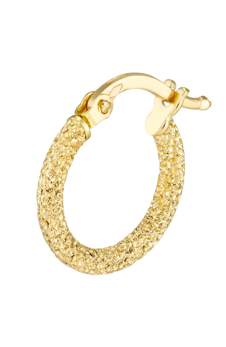 HAWLEY ST Rounded Textured Mini Hoop Earrings, Alternate, color,