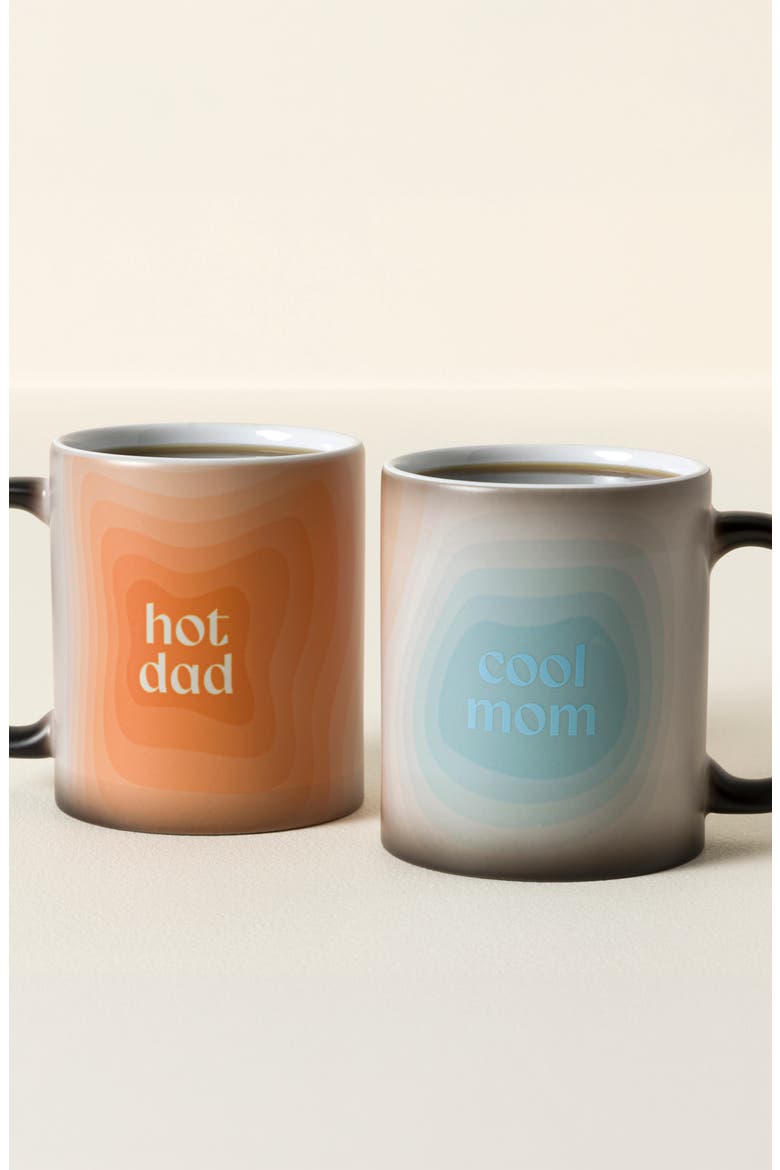 Mostly Cool (Sometimes Hot) Mom Color Change Mug, Alternate, color, Multi